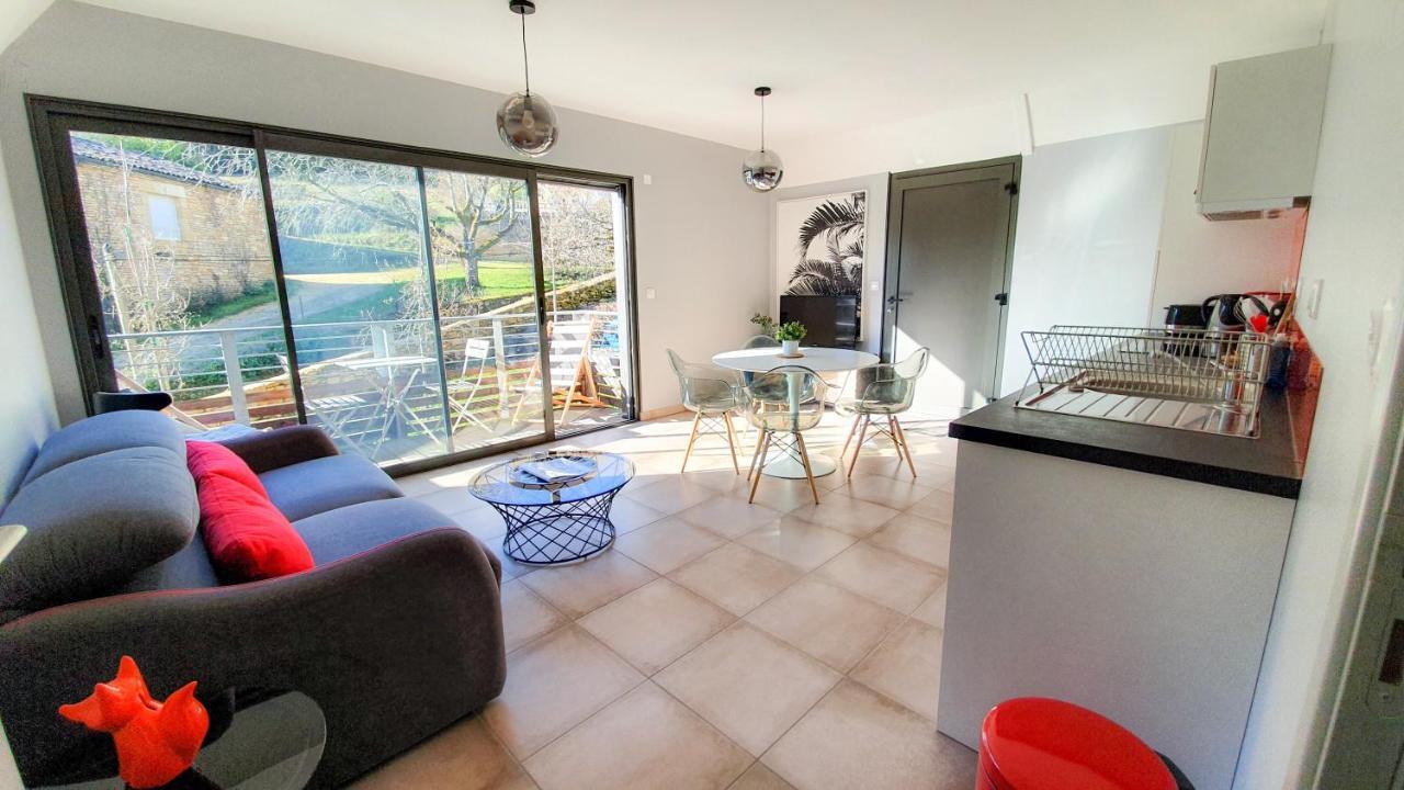 Ferienwohnung Le Nid Discret Avec Balcon Et Parking Prive Gratuit Sarlat Exterior foto